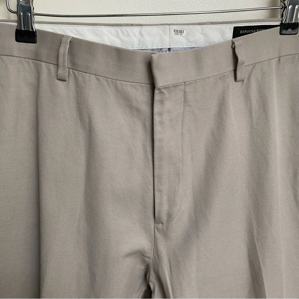 Banana Republic Cotton Linen Tailored Slim Fit Pants